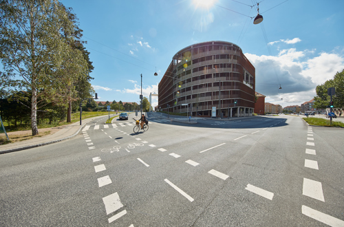 Parkeringshus på Nyt Hospital Bispebjerg