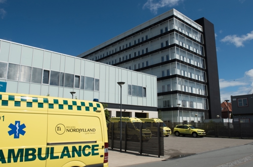 Renoveringsarbejde af 9 etagers sengebygning på Regionshospitalet i Hjørring