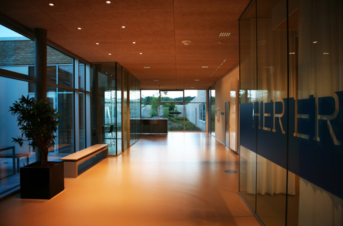 Aftenstemning på Psykiatrisygehus Slagelses gange