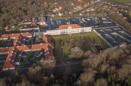 Luftfoto af Esbjerg Psykiatrisk Afdeling