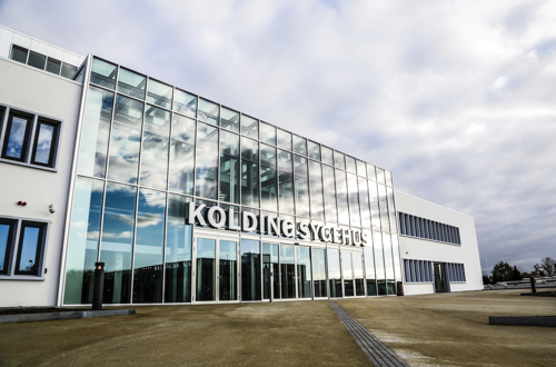 Hovedindgang til Kolding Sygehus