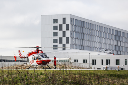 Helikopter-landingsplads på Kolding Sygehus