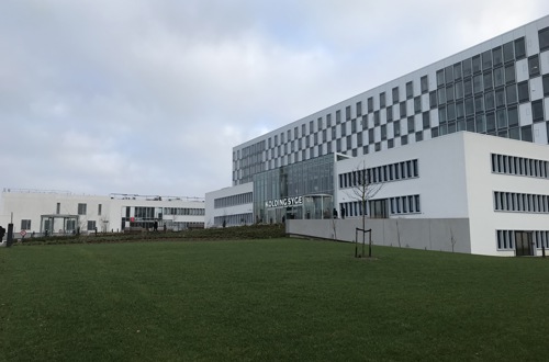Den nye sengebygning på Kolding Sygehus