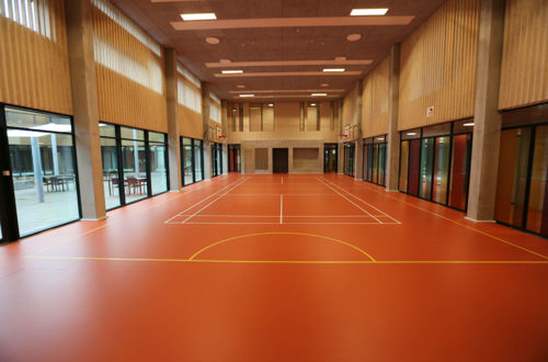 Sportshallen på Vejle Psykiatrisk Afdeling