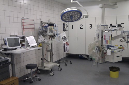 Operationsstue på Det Nye Universitetshospital i Odense